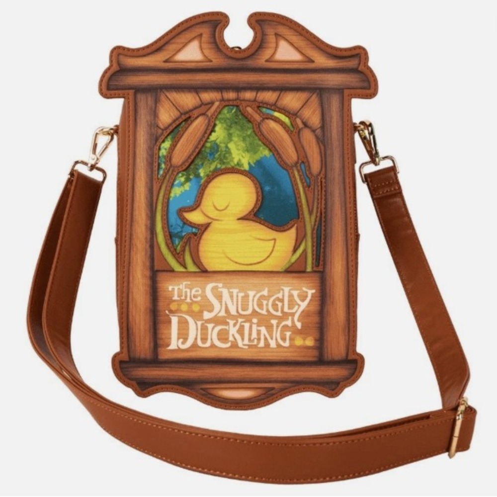 Loungefly Disney Tangled Rapunzel Snuggly Duckling Crossbody Bag BNWT